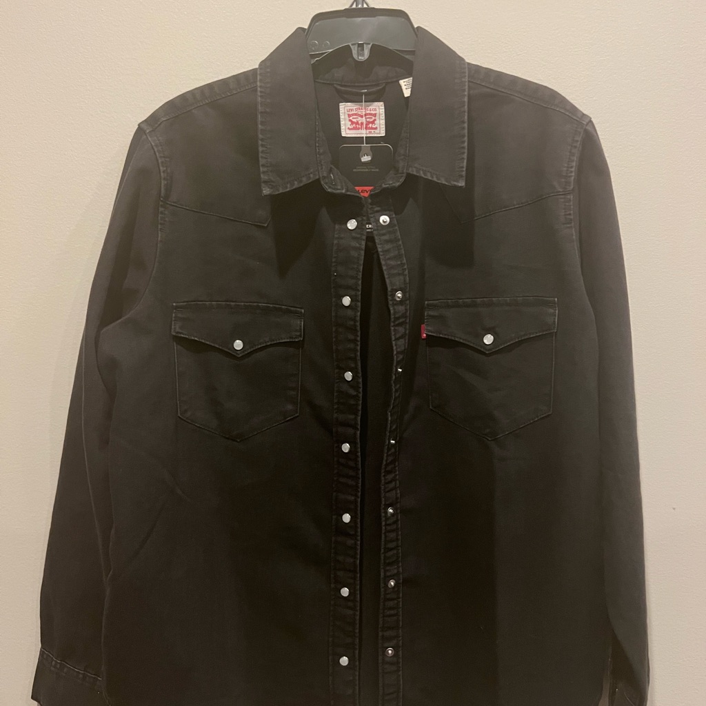 Levi's Men's Black Shirt Jacket